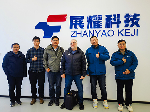 German client visited ZHYAO, and the business discussions were successfully concluded, resulting in a partnership agreement.