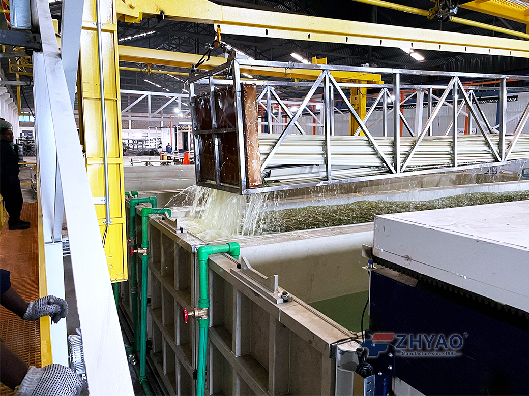 Kenya Aluminum Profile Dip Tank Pretreatment Line