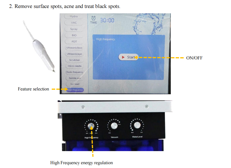 14 in 1 hydro dermabrasion facial cleaning