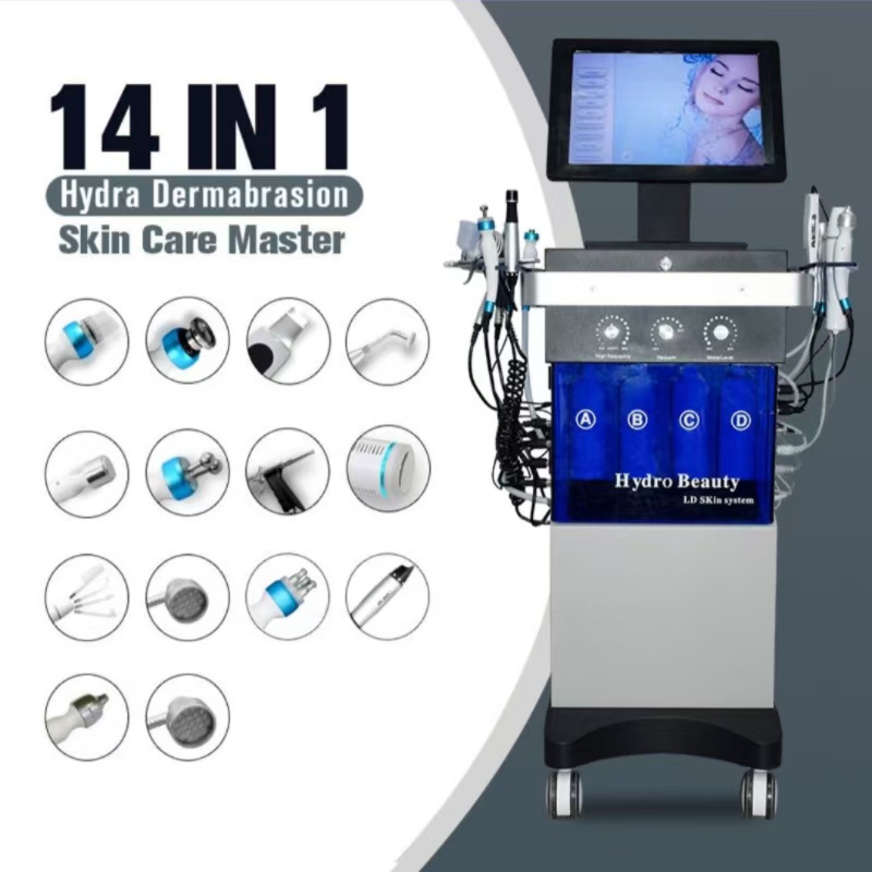 14 in 1 hydro dermabrasion facial cleaning