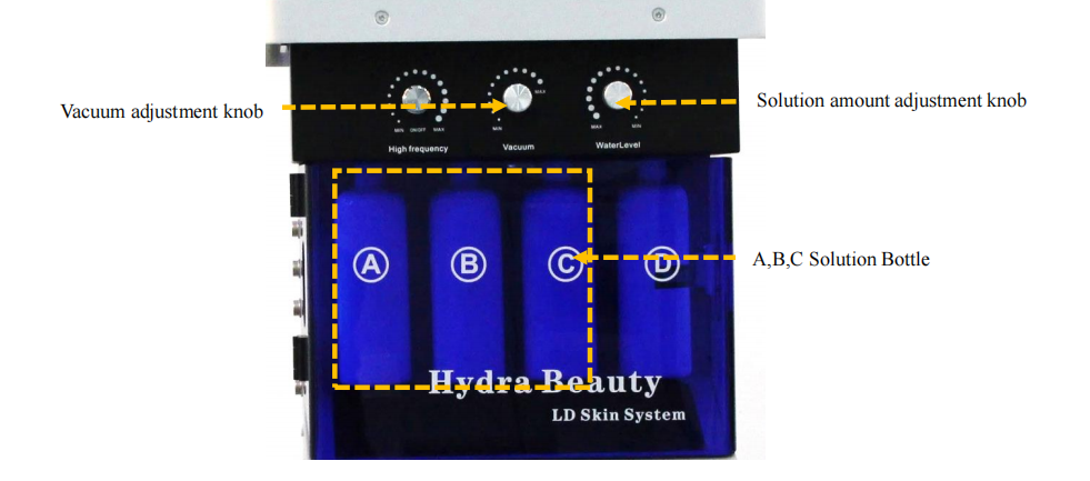 14 in 1 hydro dermabrasion facial cleaning