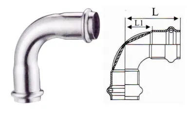 Stainless Steel 90° Elbow