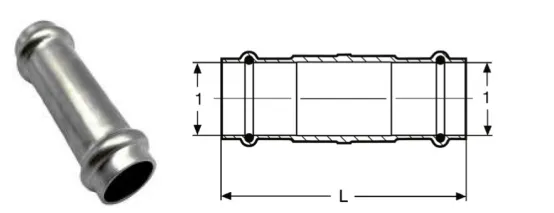 Stainless Steel Slip Coupring Diagram