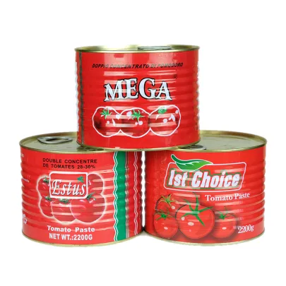 Manufacturer price 400g 800g Tomato Paste sachet canned