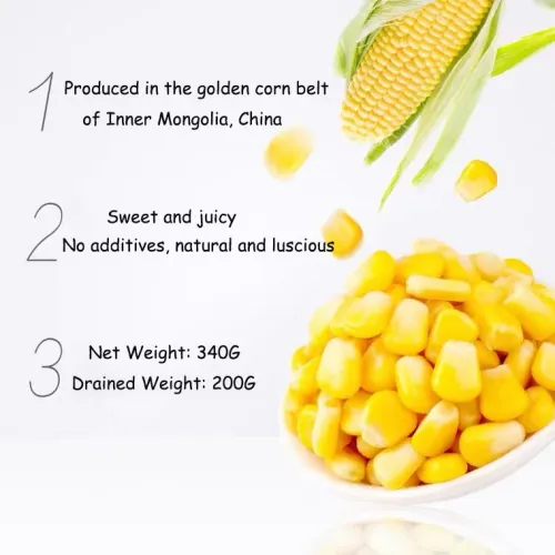 Easy Open Fresh canned Sweet Kernel Corn