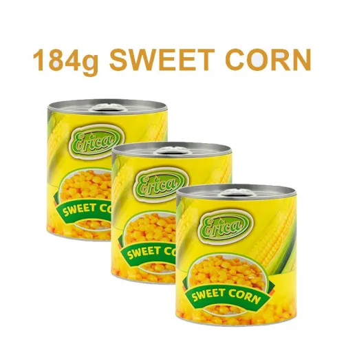 Manufacturer 184g canned Sweet Corn