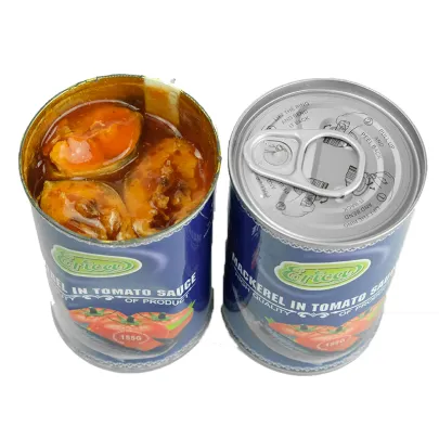 canned sea frozen mackerel ps in tin