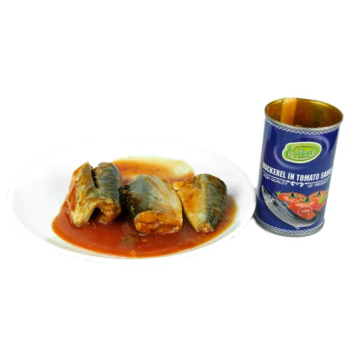 canned mackerel with BRC HACCP mackerel tin fish