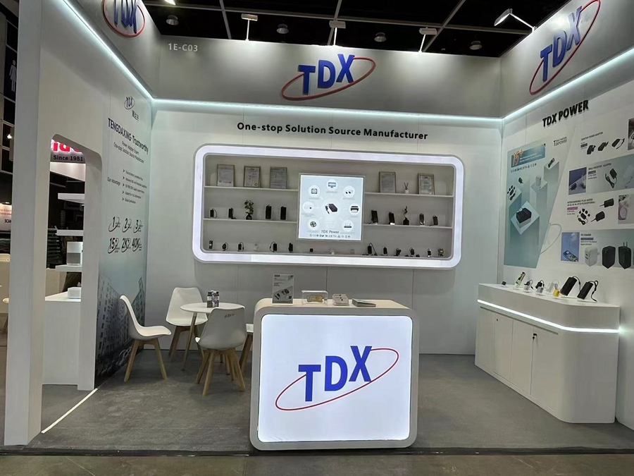 Hong Kong Electronics Fair 2024, TDX GaN Charger Become a Highlight!