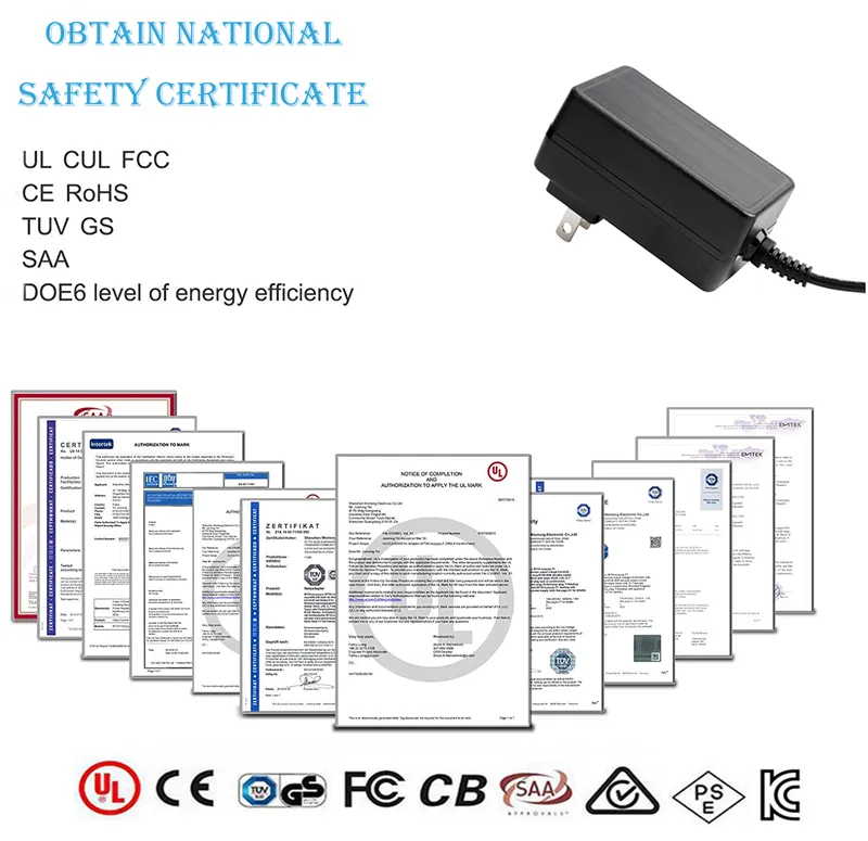 Zidni nosač napajača-24W-US utikač