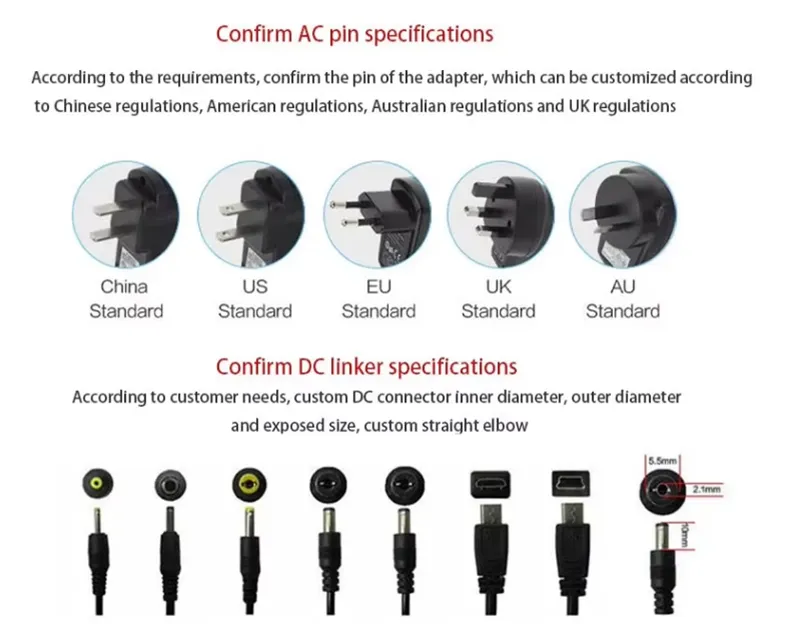 Zidni montirajte napajanje - 18W-5V 3A -EU Plu