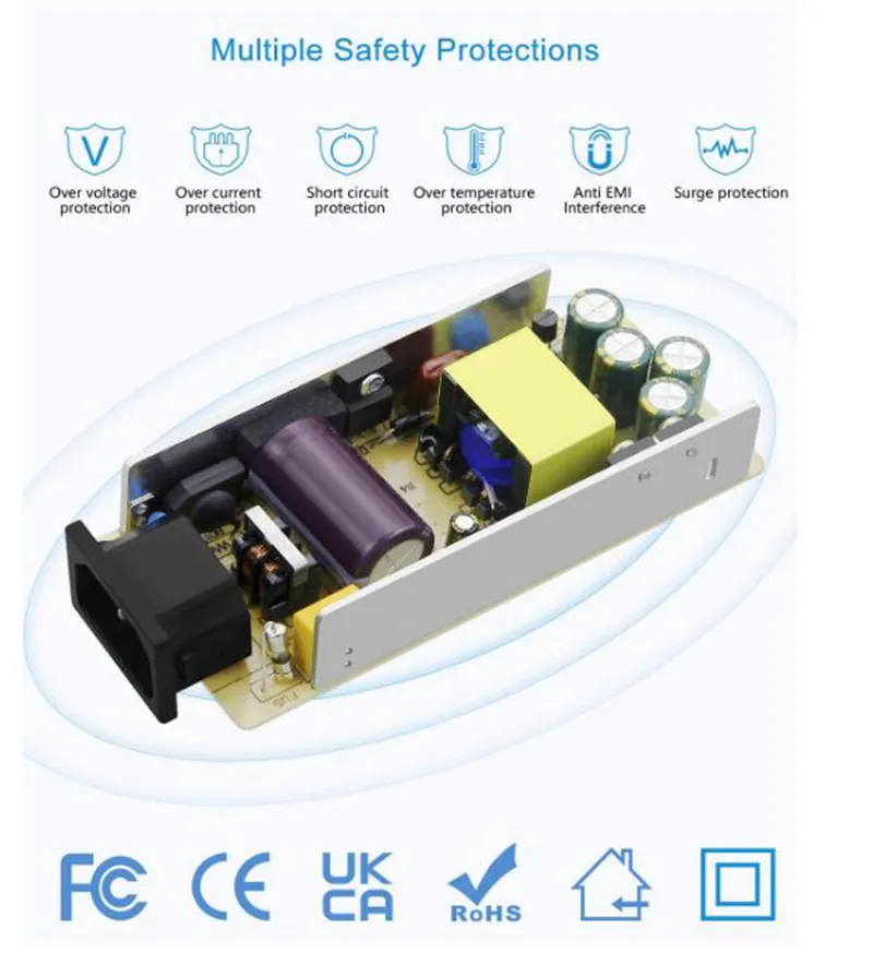 Power adapter za radnu površinu - 60W serija