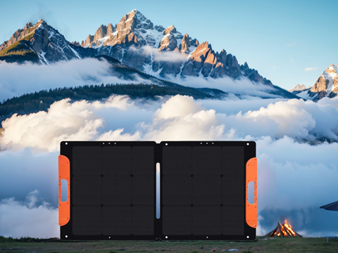 Portable solar panel, your perfect travel companion.