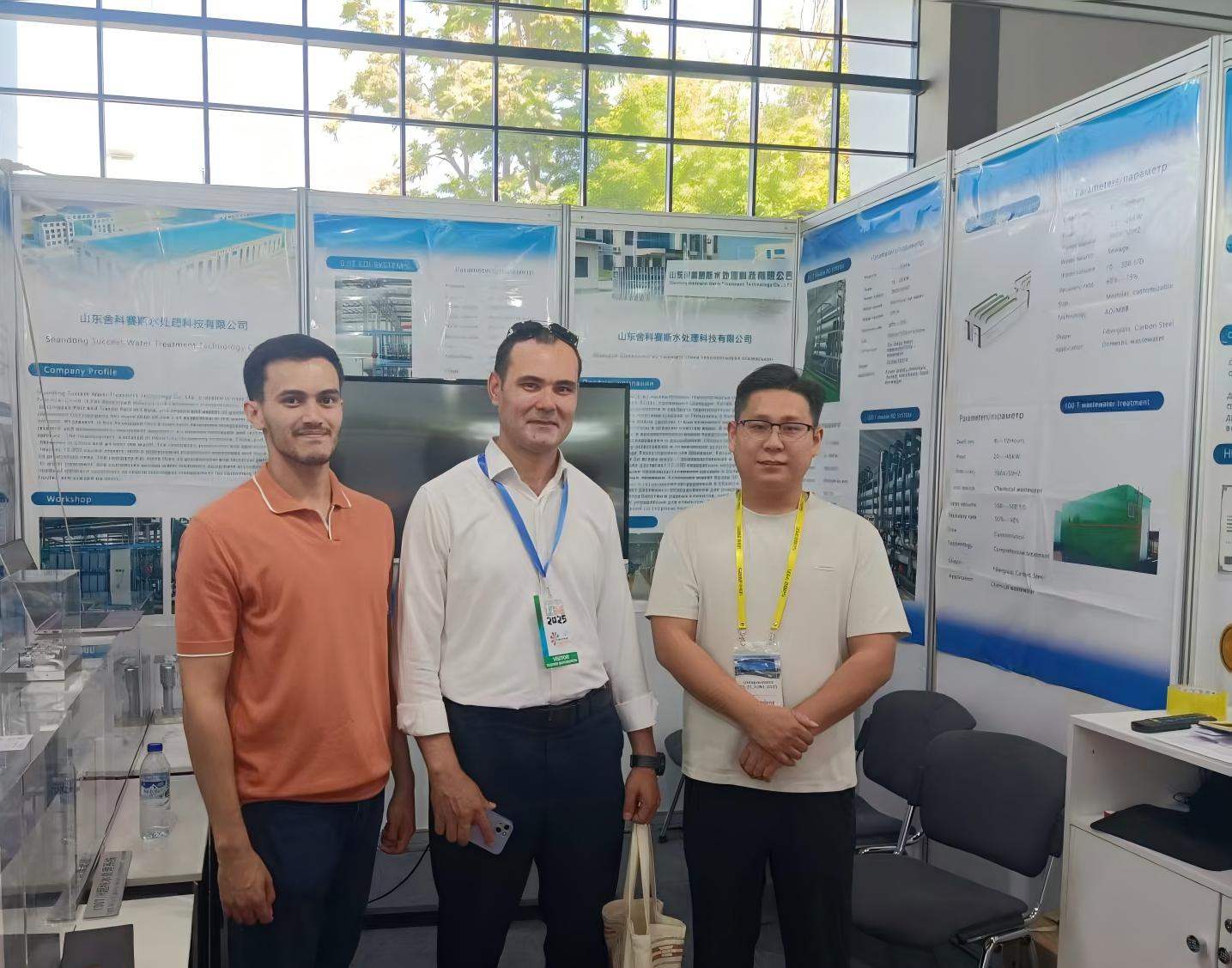 Shandong Shekesaisi Showcases Water Treatment Expertise at Tashkent International Water Exhibition