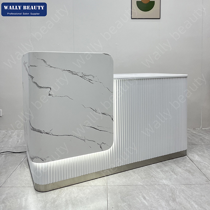 Elegant Front Desk Reception Counter Solutions for Modern Offices