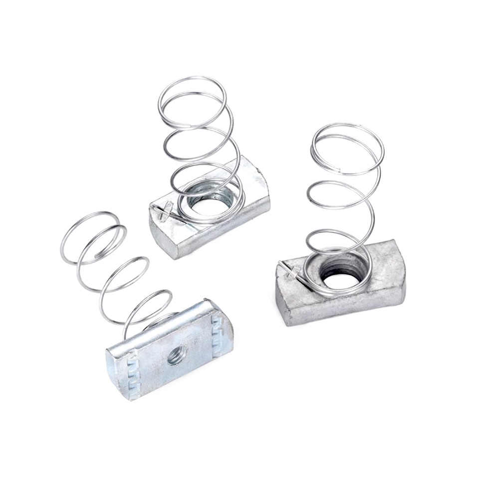 High-Quality Carbon Steel Spring Nuts for Construction