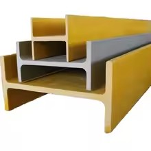 High Strength Composite Grp Pultruded Profile Frp Fiberglass H I Beam