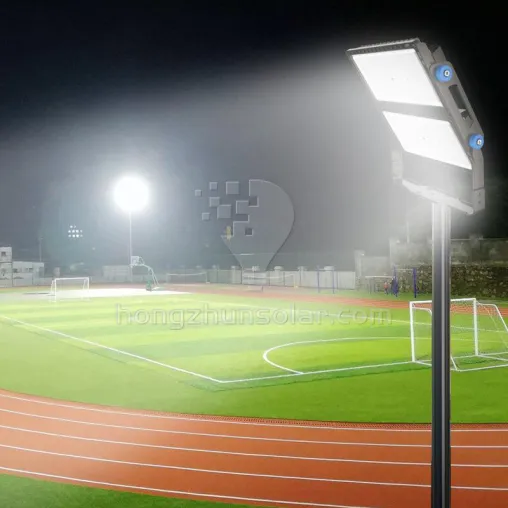 Hongzhun étanche IP66 entrepôt extérieur stade lumière aluminium 200w 300w 400w 500w 600w 1000w 1200w AC Led projecteur