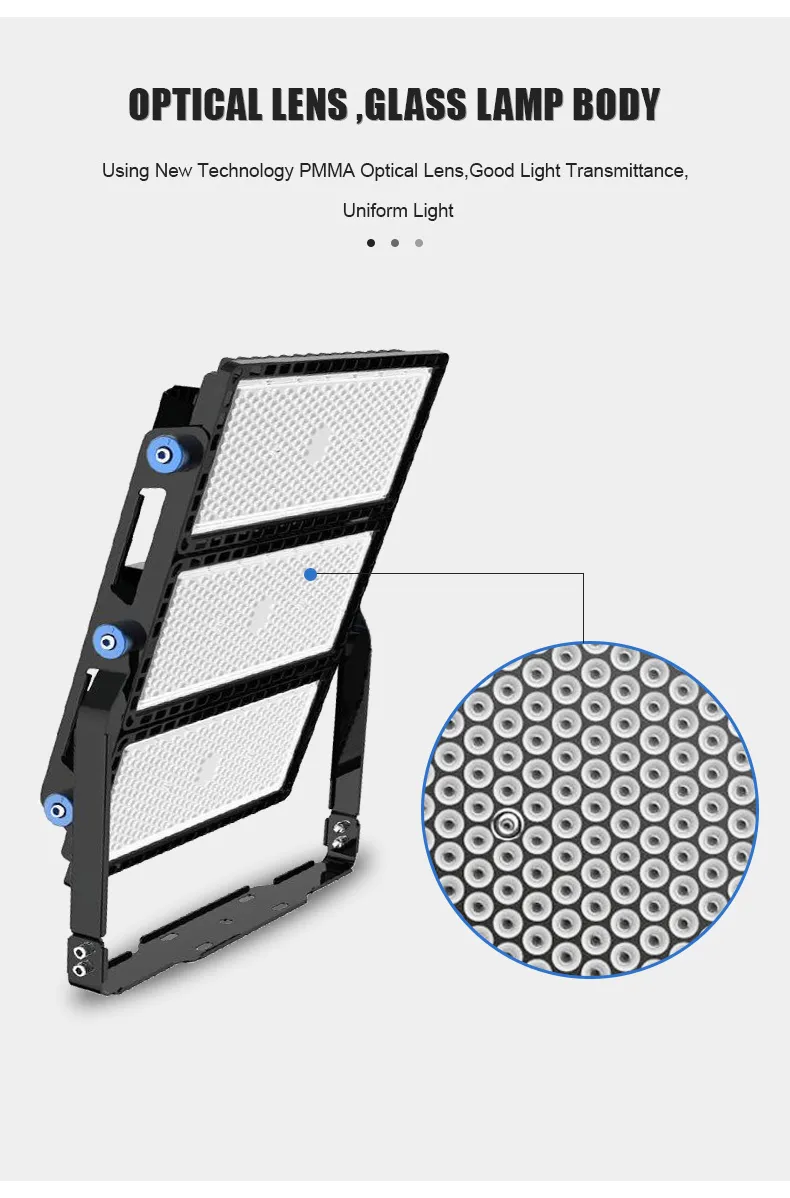 Hongzhun étanche IP66 entrepôt extérieur stade lumière aluminium 200w 300w 400w 500w 600w 1000w 1200w AC Led projecteur