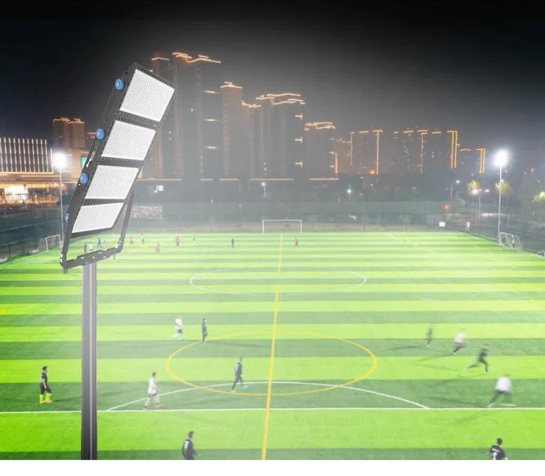 Hongzhun étanche IP66 entrepôt extérieur stade lumière aluminium 200w 300w 400w 500w 600w 1000w 1200w AC Led projecteur