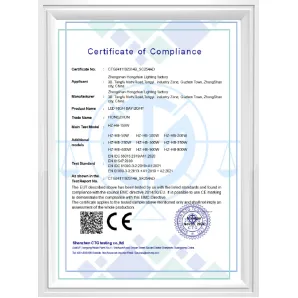 CE +LED High Bay Lights