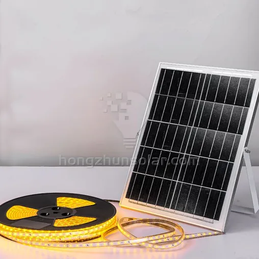 Vente à chaud imperméable IP65 SMD 5050 bande LED flexible Solar Solar DC6V à énergie solaire 3m 5m 10m 20m 25m 30m 50m LED LED LED