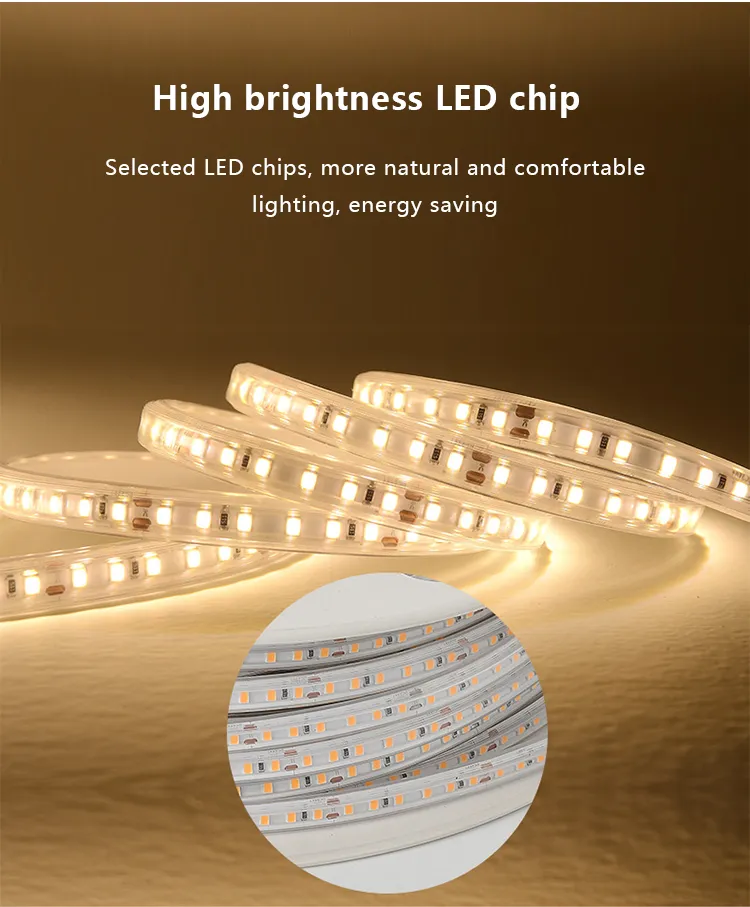 Vente à chaud imperméable IP65 SMD 5050 bande LED flexible Solar Solar DC6V à énergie solaire 3m 5m 10m 20m 25m 30m 50m LED LED LED