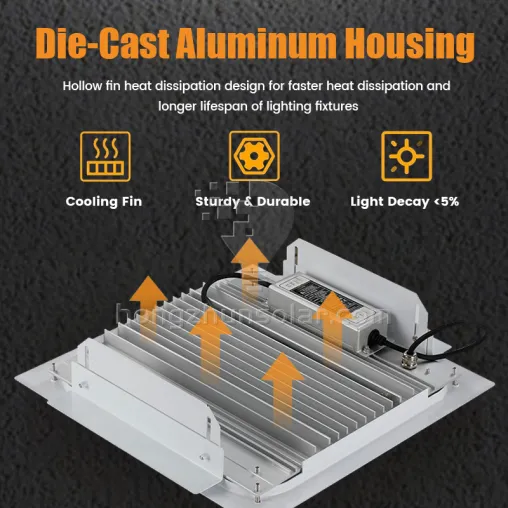 50W ~ 200 W Lumière à canopée à LED à haute efficacité pour la station-service