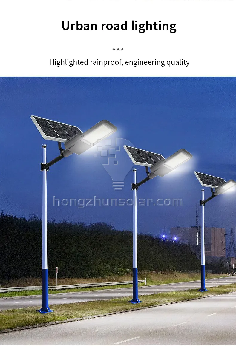 Éclairage de la route en aluminium en aluminium