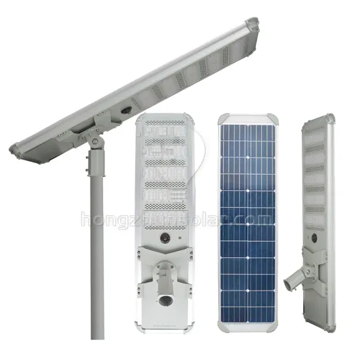 Lampe solaire extérieure IP65 Aluminium étanche Aluminium Road Light 200W ~ 1000W intégré tout dans un réverbère solaire à LED