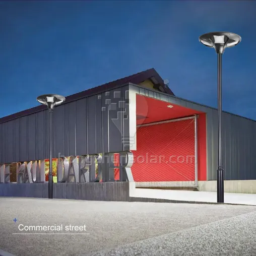 Lumière de lumière intelligente lampe de jardin solaire étanche IP65 50W ~ 300W