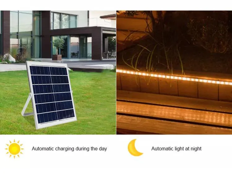 Vente à chaud imperméable IP65 SMD 5050 bande LED flexible Solar Solar DC6V à énergie solaire 3m 5m 10m 20m 25m 30m 50m LED LED LED