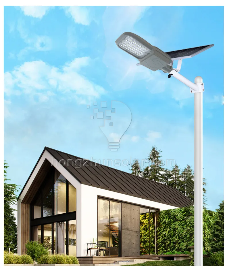 Hongzhun Outdoor Solar Street Light Road étanché