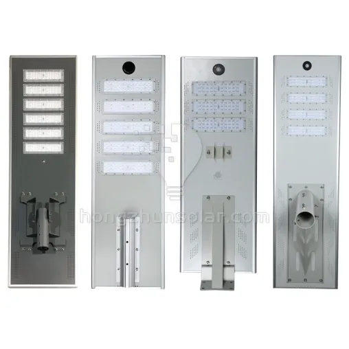 High Power IP65 Aluminium extérieur imperméable Street Solar Solar 50W ~ 300W Integrated All in One Solar LED Street Light