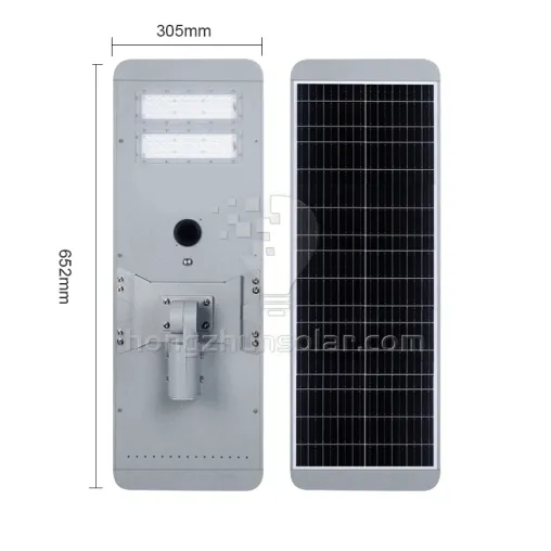Lampe de route haute puissance 400W ~ 700W Capteur de mouvement extérieur IP65 All in One Integrated LED Solar Street Lights