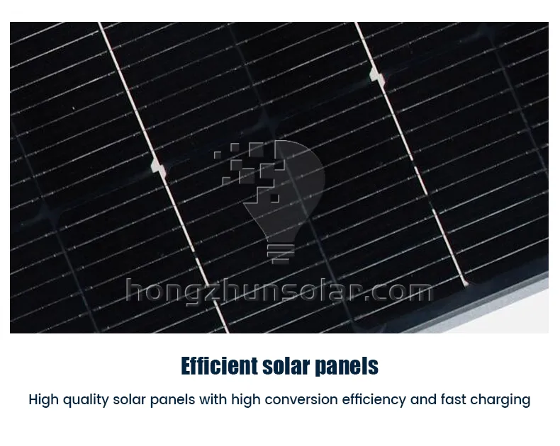 Aluminium Solar Road Light Ip65 IP65 100W ~ 600W tout dans un réverbère solaire à LED intégré avec poteau