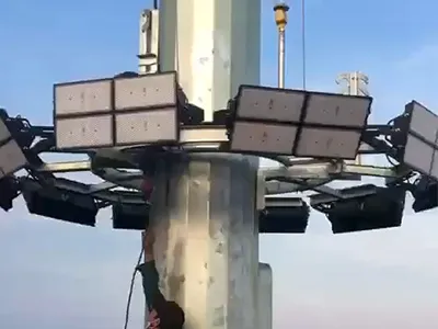 400W 1000W High Mast Mast LED Stadium Flood Light de 2018 au Vietnam