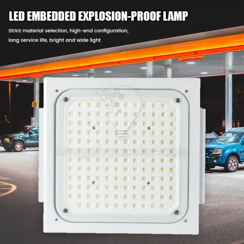 50W ~ 200 W Lumière à canopée à LED à haute efficacité pour la station-service