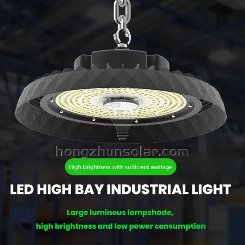 En aluminium extérieur IP65 imperméable UFO LED High Bay Light Industrial 50W 100W 150W 200W 250W 300W Garage Warehouse Plafond extérieur