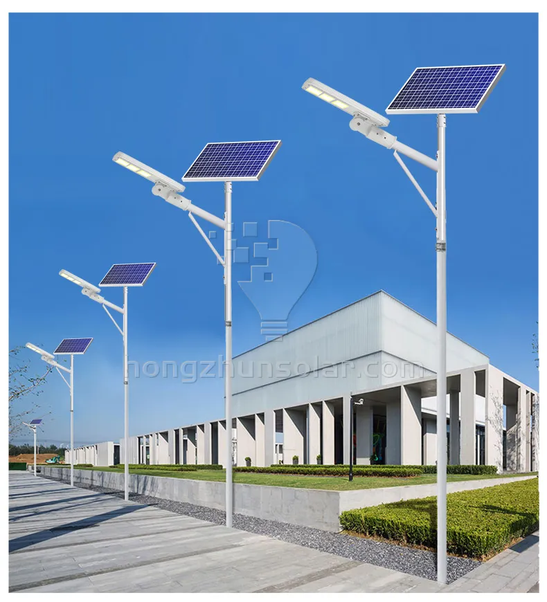 High Lumen Outdoor Road SMD étanche IP65 Aluminium Solar LED lampe de rue 50W ~ 1000W