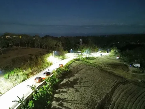 Le réverbère Solar Power Solar Power aux Philippines en 2024