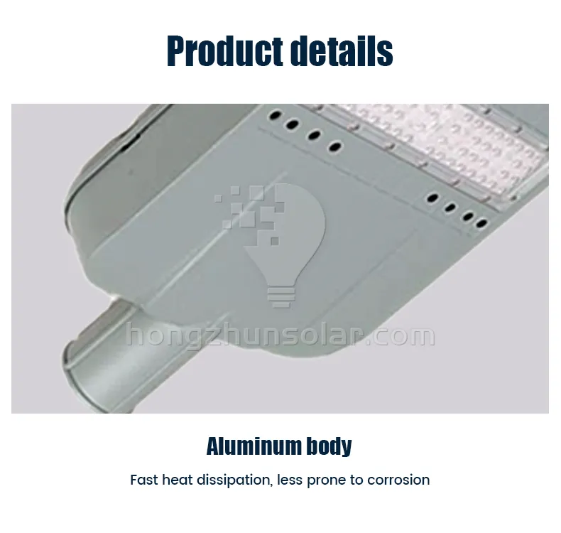 Lampe solaire 100W ~ 500W Street Street extérieur étanche IP65 Aluminium fendu SMD LED Solar Street