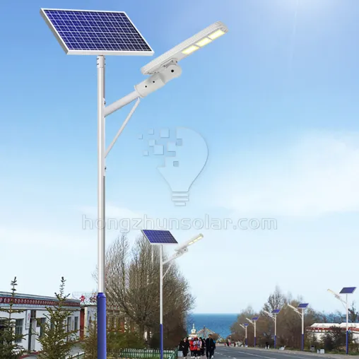 High Lumen Outdoor Road SMD étanche IP65 Aluminium Solar LED lampe de rue 50W ~ 1000W