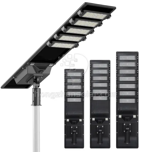 Aluminium Extérieur Solar Street Light 100W ~ 700W IP65 imperméable intégré tout dans un réverbère solaire LED