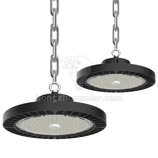 Aluminium d'ufo industriel commercial LED High Bay Light Aluminium étanche IP65 100W à 400W Atelier en usine Supermarché Alimentation réglable