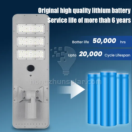 Solar Streetlight SMD IP65 Aluminium extérieur imperméable 100W ~ 250W tout dans un réverbère solaire à LED intégré