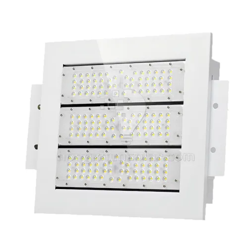 Garantie super lumineuse de 3 ans Garantie en aluminium Explosion étanche à canopée Lumière 50W-200W Station de gaz LED Light 100W 120W 150W Light