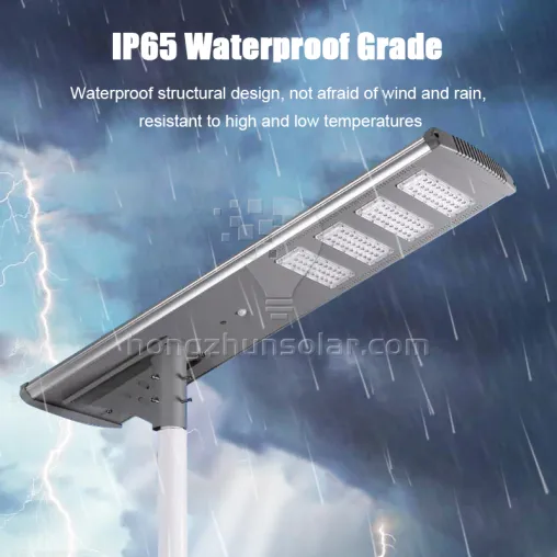 Économie d'énergie IP65 LED SOLAR STREET STREET OUTDOOR 200W ~ 1000W Imperping All in One Integrated Solar Street Light