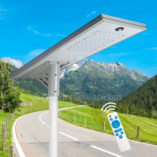 High Power IP65 Aluminium extérieur imperméable Street Solar Solar 50W ~ 300W Integrated All in One Solar LED Street Light