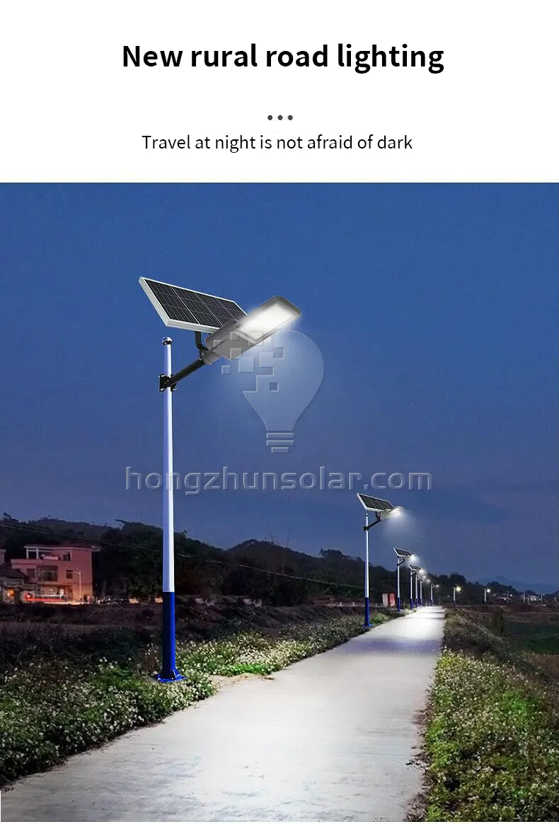 Éclairage de la route en aluminium en aluminium